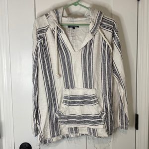 Ocean Drive Drawstring Hoodie, Medium